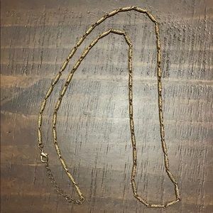 Long Gold Necklace